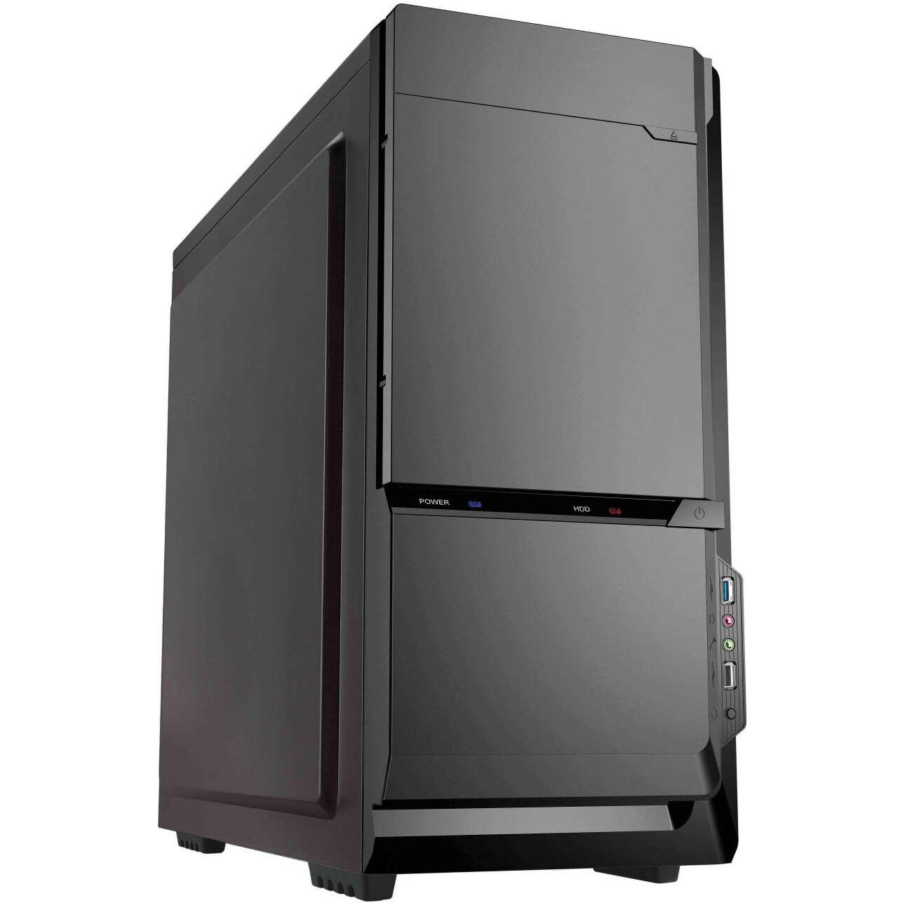 Carcasa Super Flower SF-701, Middle Tower, fara sursa, ATX, negru