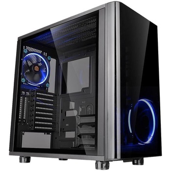 Carcasa Thermaltake View 31 Tempered Glass, Middle Tower, fara sursa, ATX, negru Carcasa Thermaltake View 31 Tempered Glass, Middle Tower, fara sursa, ATX, negru