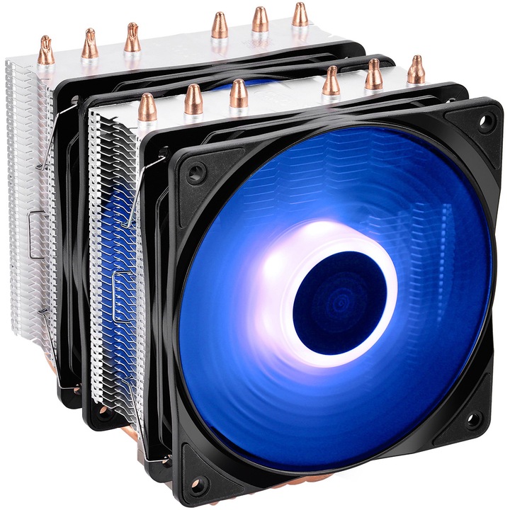 Охладител за процесор DeepCool Neptwin RGB, Съвместим с AMD/Intel
