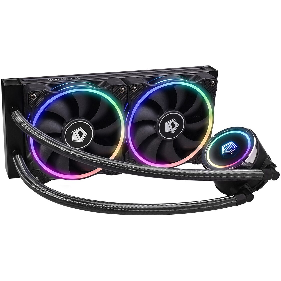 Cooler procesor ID-Cooling Zoomflow 240, cu iluminare RGB, compatibil AMD/Intel