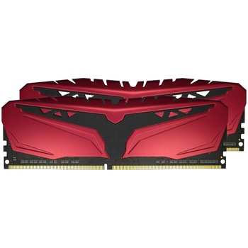 Memorie Exceleram 16GB (2x8GB), DDR4, 2400Mhz Dual Channel Kit, CL15, 1.20V, rosu Memorie Exceleram 16GB (2x8GB), DDR4, 2400Mhz Dual Channel Kit, CL15, 1.20V, rosu