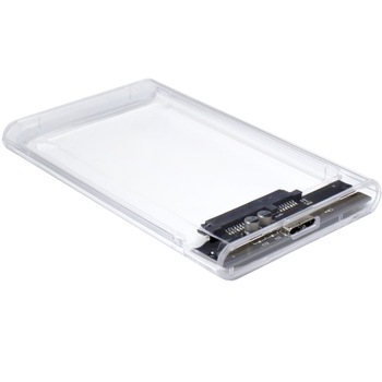 Rack Extern HDD Inter-Tech Argus GD-25000, USB 3.0, Transparent Rack Extern HDD Inter-Tech Argus GD-25000, USB 3.0, Transparent
