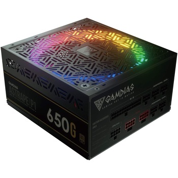 Sursa Gamdias Astrape P1 Gold, 650W, 80 Plus Gold Sursa Gamdias Astrape P1 Gold, 650W, 80 Plus Gold