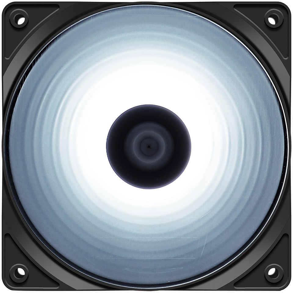 Ventilator Deepcool RF120, 120mm, iluminare alba