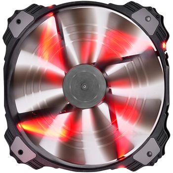 Ventilator Deepcool Xfan 200 Red, 200mm, iluminare rosie Ventilator Deepcool Xfan 200 Red, 200mm, iluminare rosie