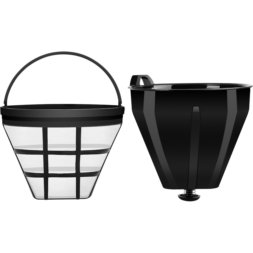 Cafetiera ECG KP 2115 , 1000 W, 1.5 L, 12 cesti, vas din sticla