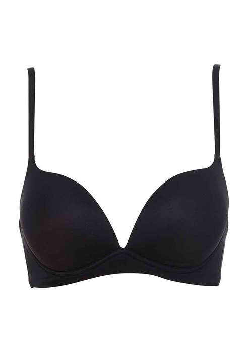 Lormar Desiderio Underwire mikroszálas párnázott, öntött kupa melltartó, fekete, 3