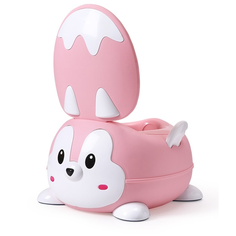 Olita 2 in 1 cu adaptor moale Little Mom Squirrel Pink