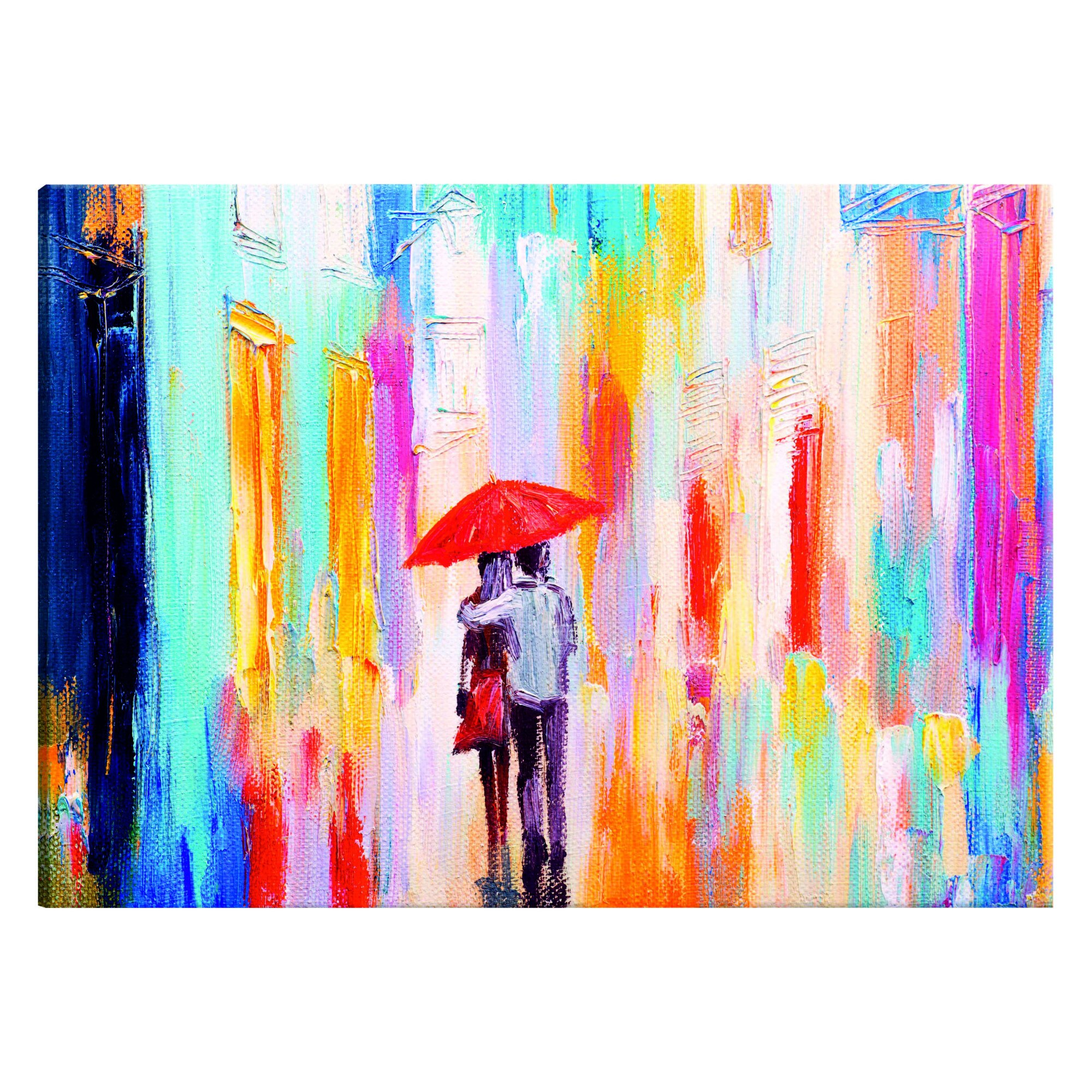 Tablou canvas - Sub umbrela iubirii - 120 x 80 cm