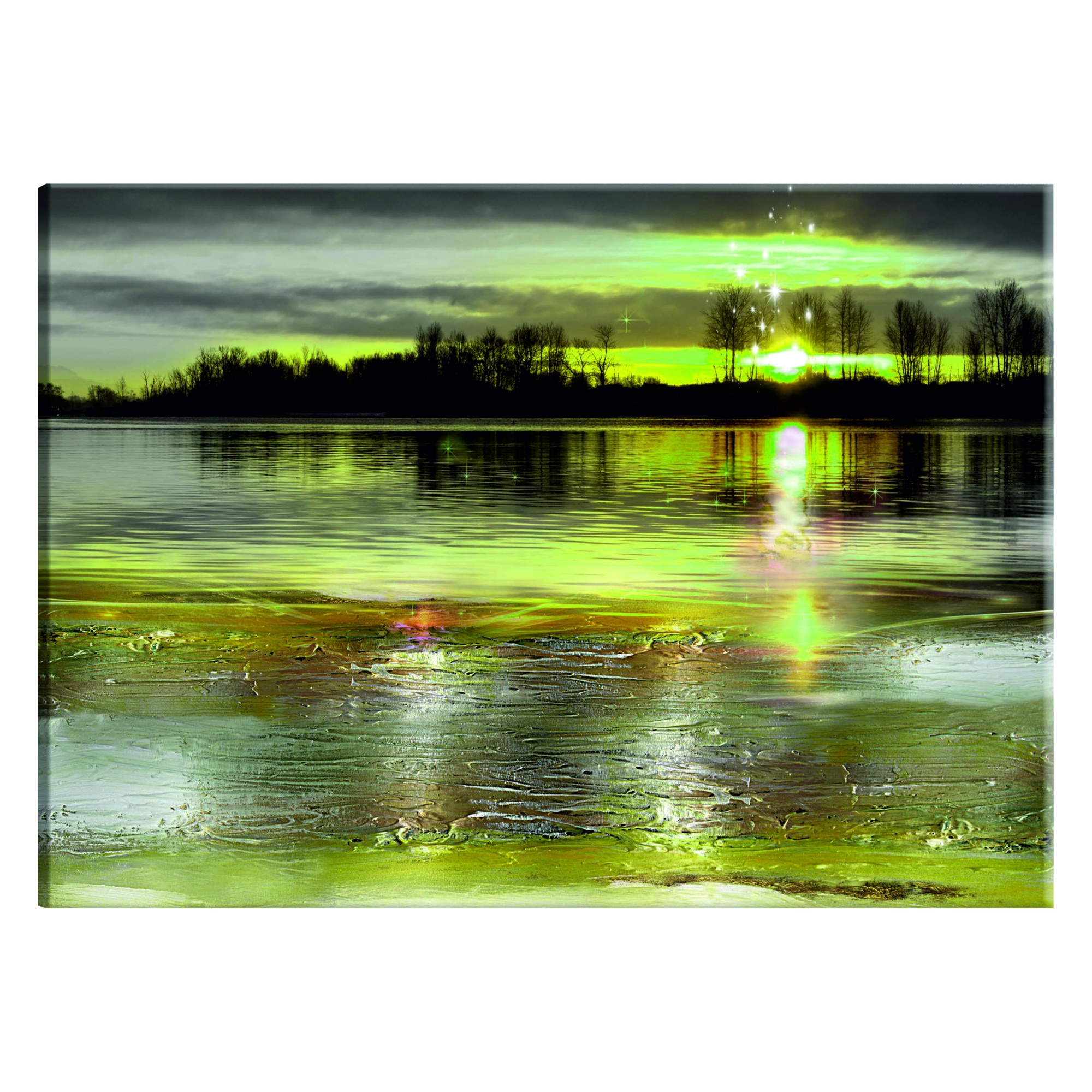 Tablou canvas - Lacul liniStit - 120 x 80 cm