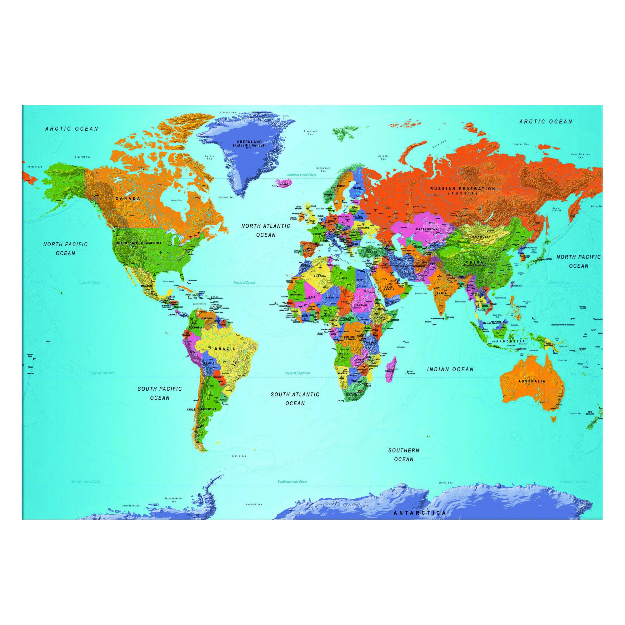 Tablou canvas - Nota colorata - 60 x 40 cm