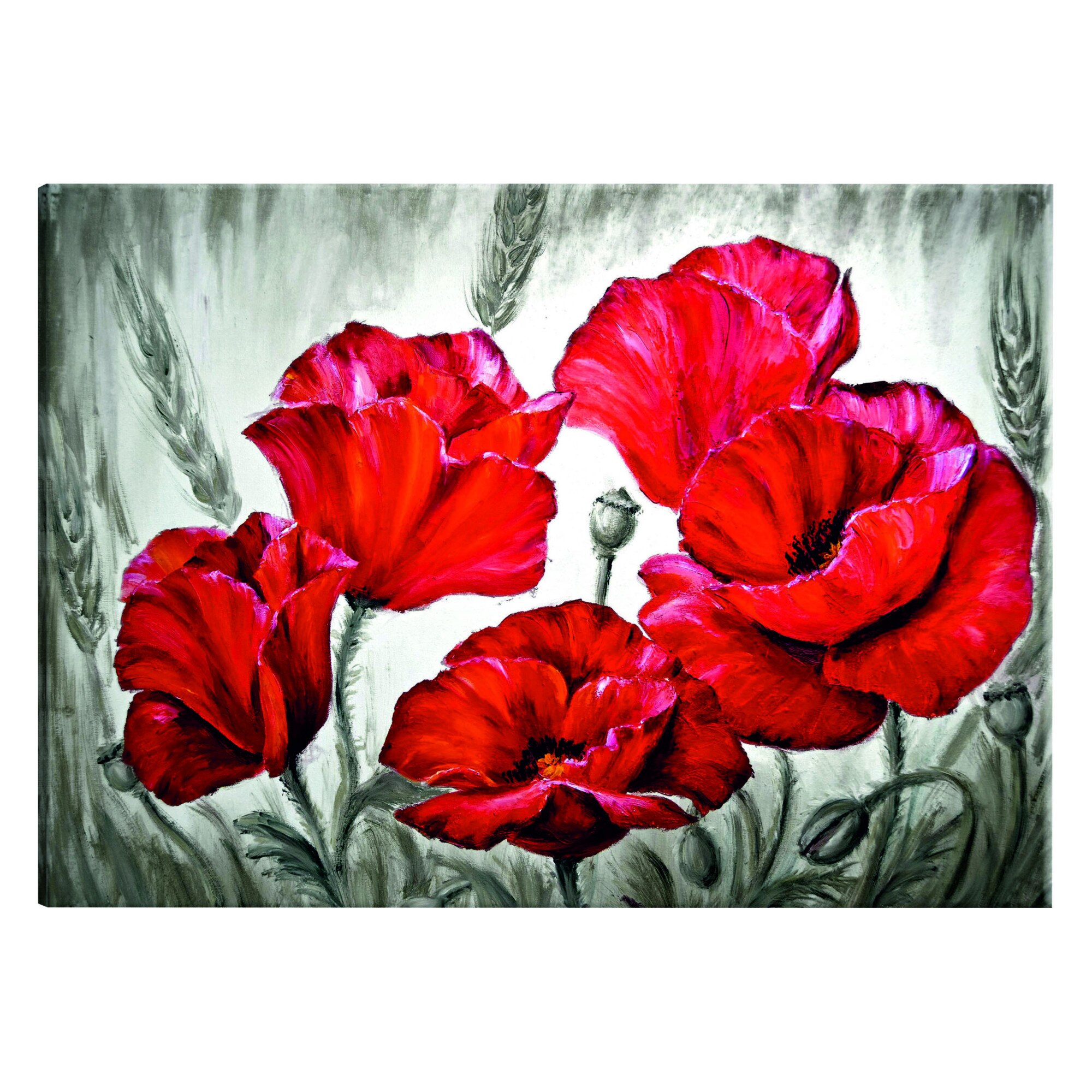 Tablou canvas - Mape In grau - 60 x 40 cm