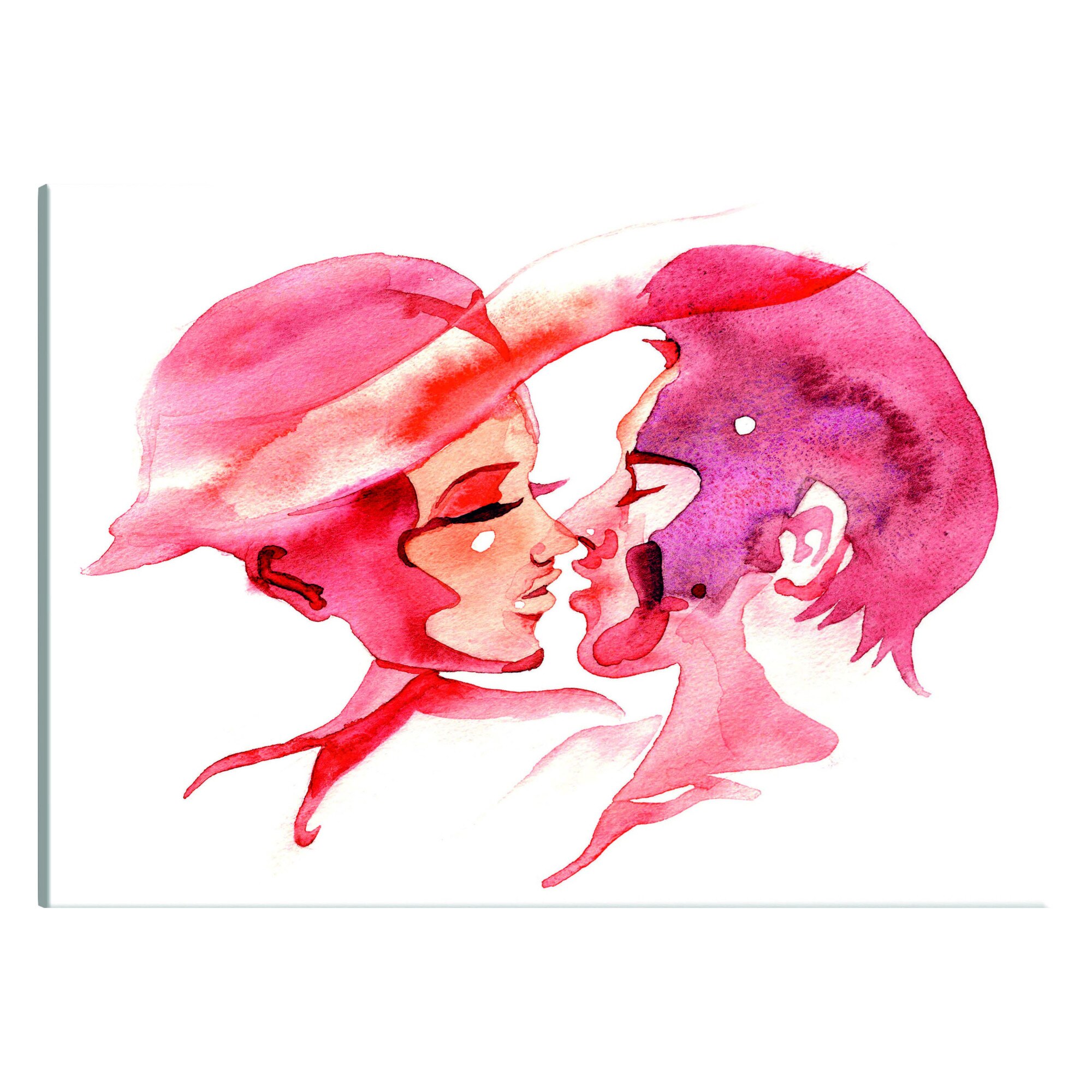 Tablou canvas - Rapire pastel - 60 x 40 cm