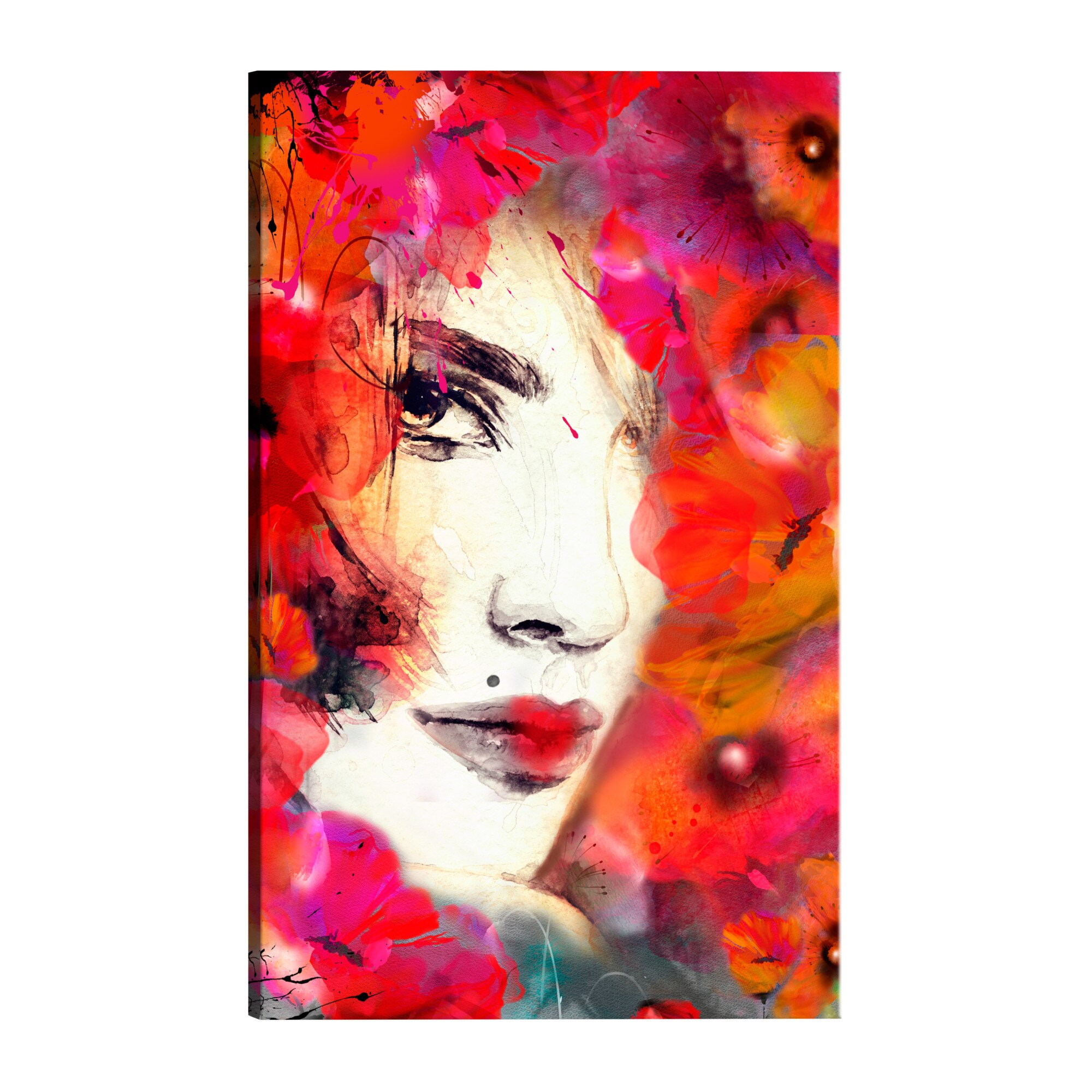 Tablou canvas - Femeie In mate - 40 x 60 cm
