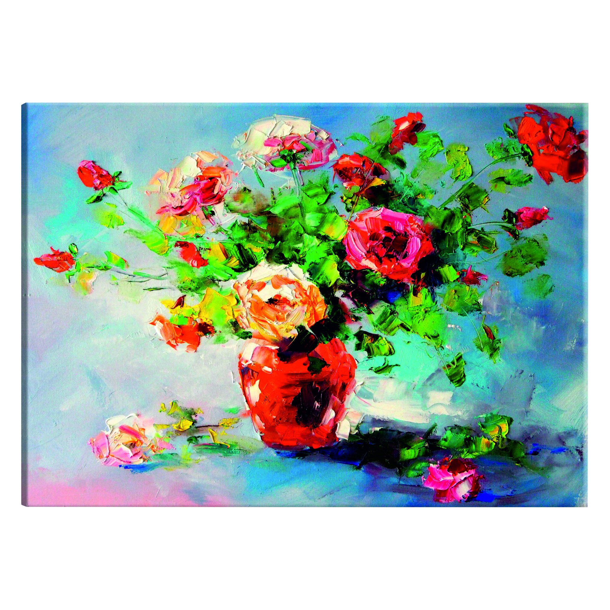 Tablou canvas - Trandafiri frumoSi - 120 x 80 cm