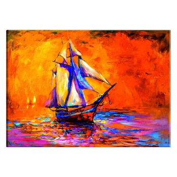 Tablou canvas - Oceanul Soarelui Apus - 90 x 60 cm
