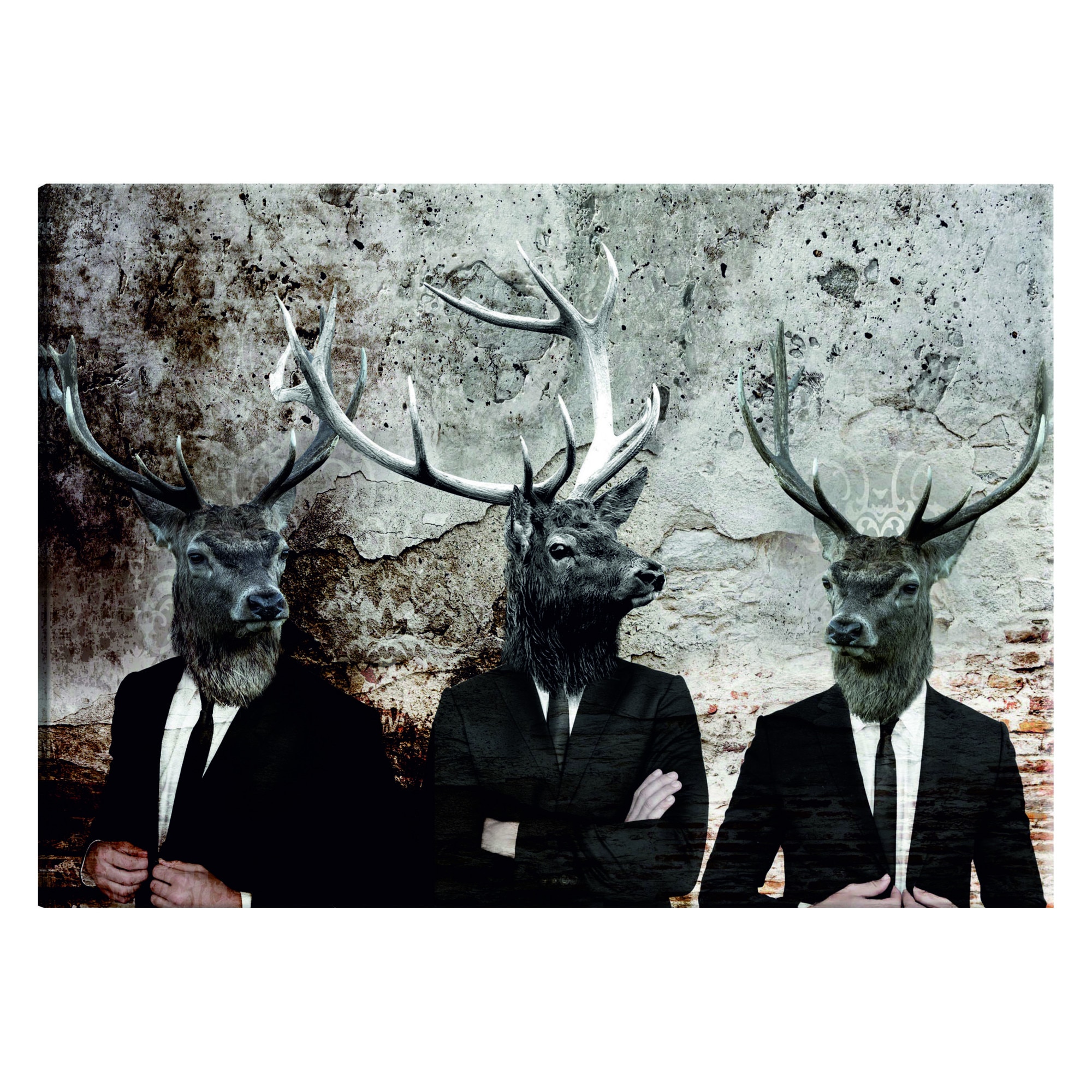 Tablou canvas - Cerb In costume - 90 x 60 cm