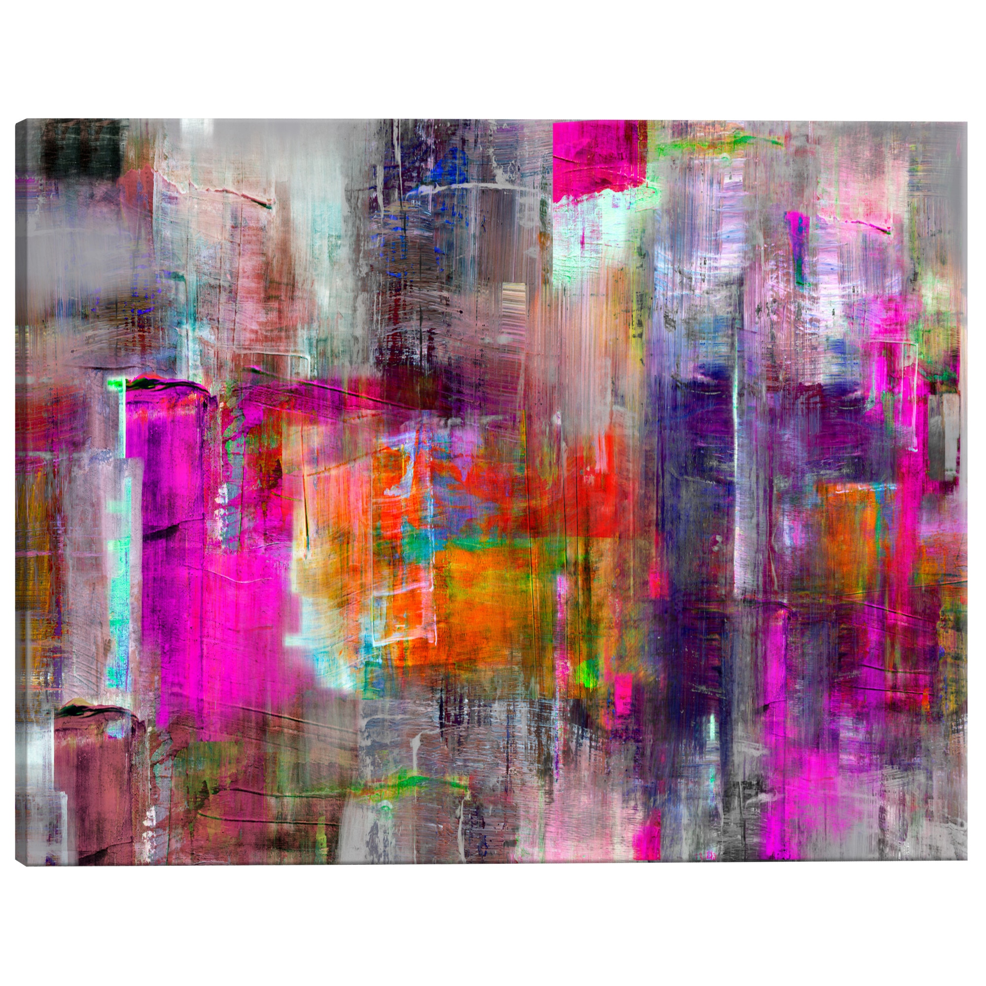 Tablou canvas - Land of Colors - 120 x 40 cm