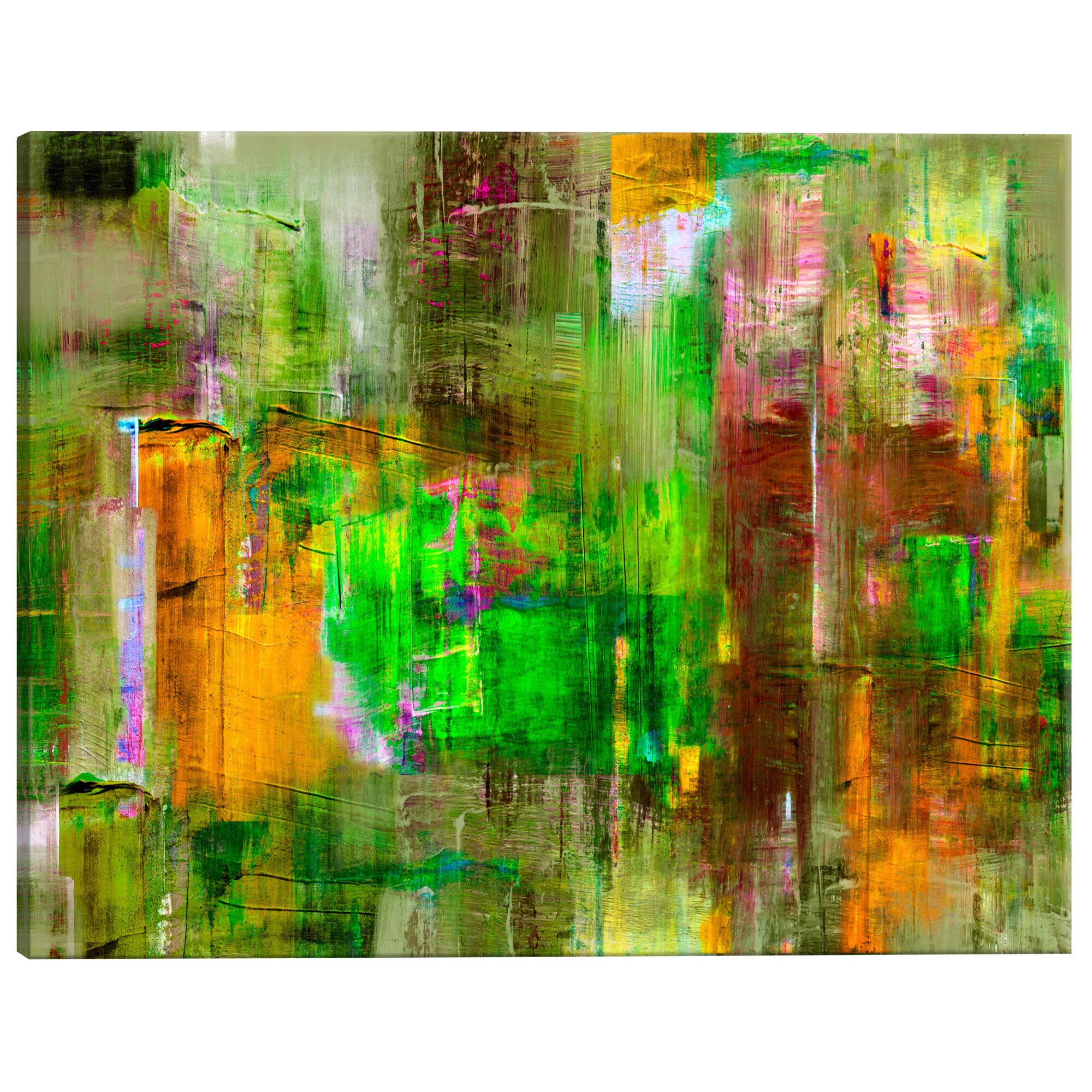 Tablou canvas - Teren Verde - 120 x 40 cm