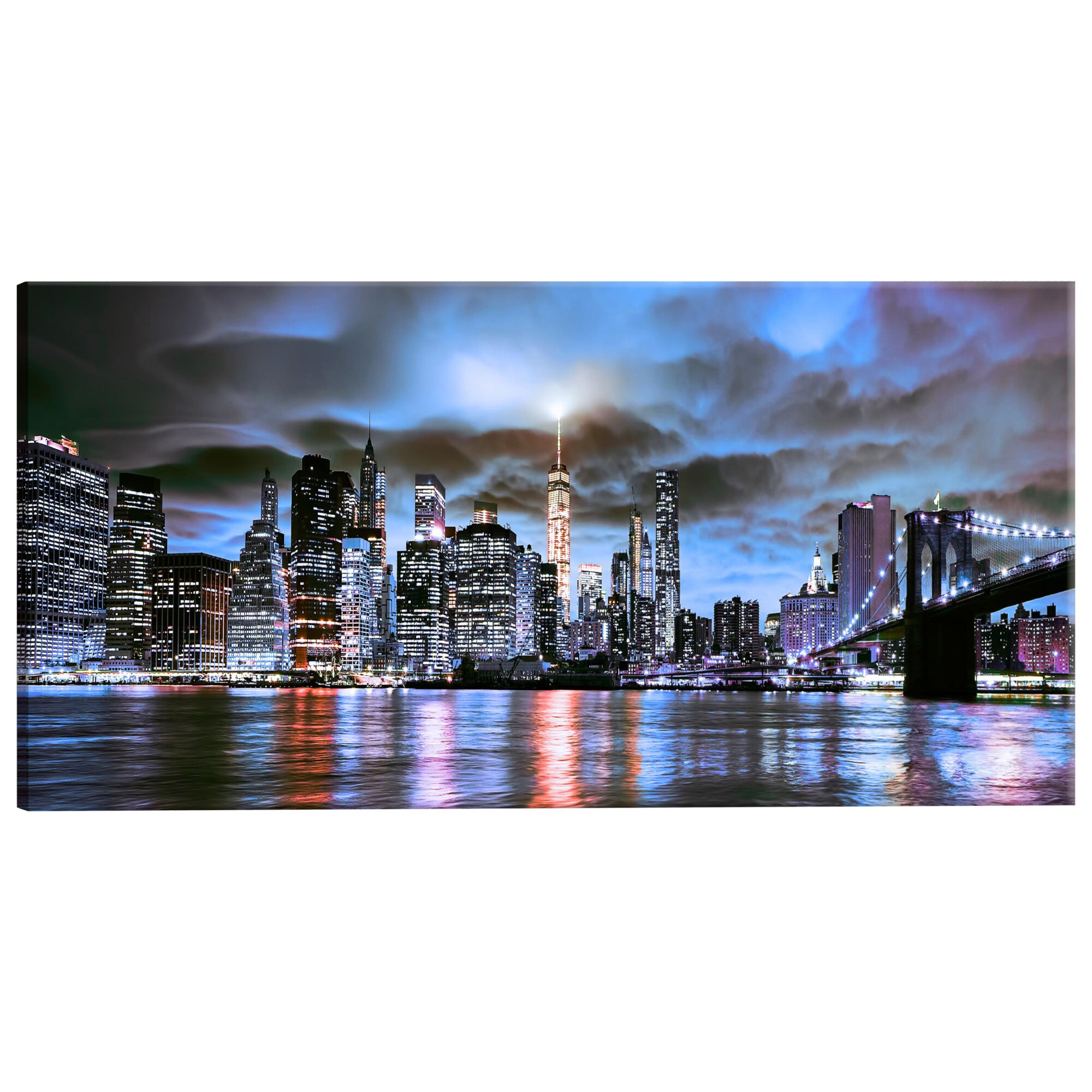 Tablou canvas - NYC Farul oraSului - 120 x 40 cm
