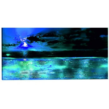 Tablou canvas - Oceanul safir - 120 x 40 cm