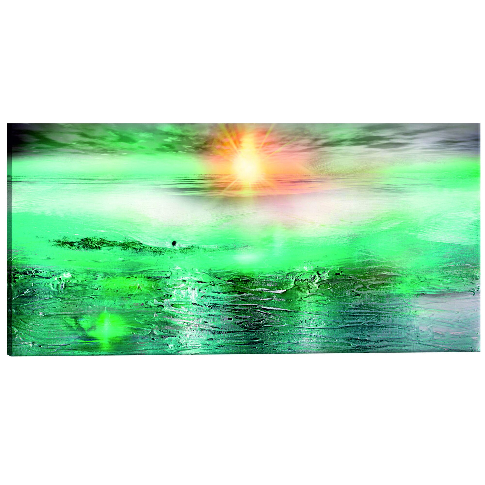 Tablou canvas - Marea Safir - 135 x 45 cm