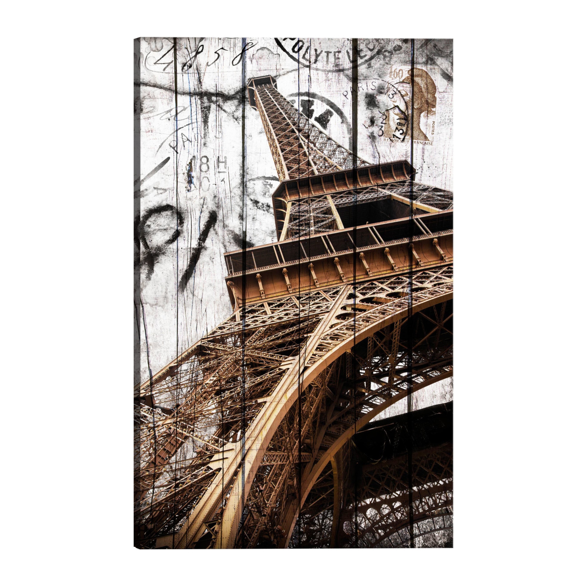 Tablou canvas - Salutari din Paris - 60 x 90 cm