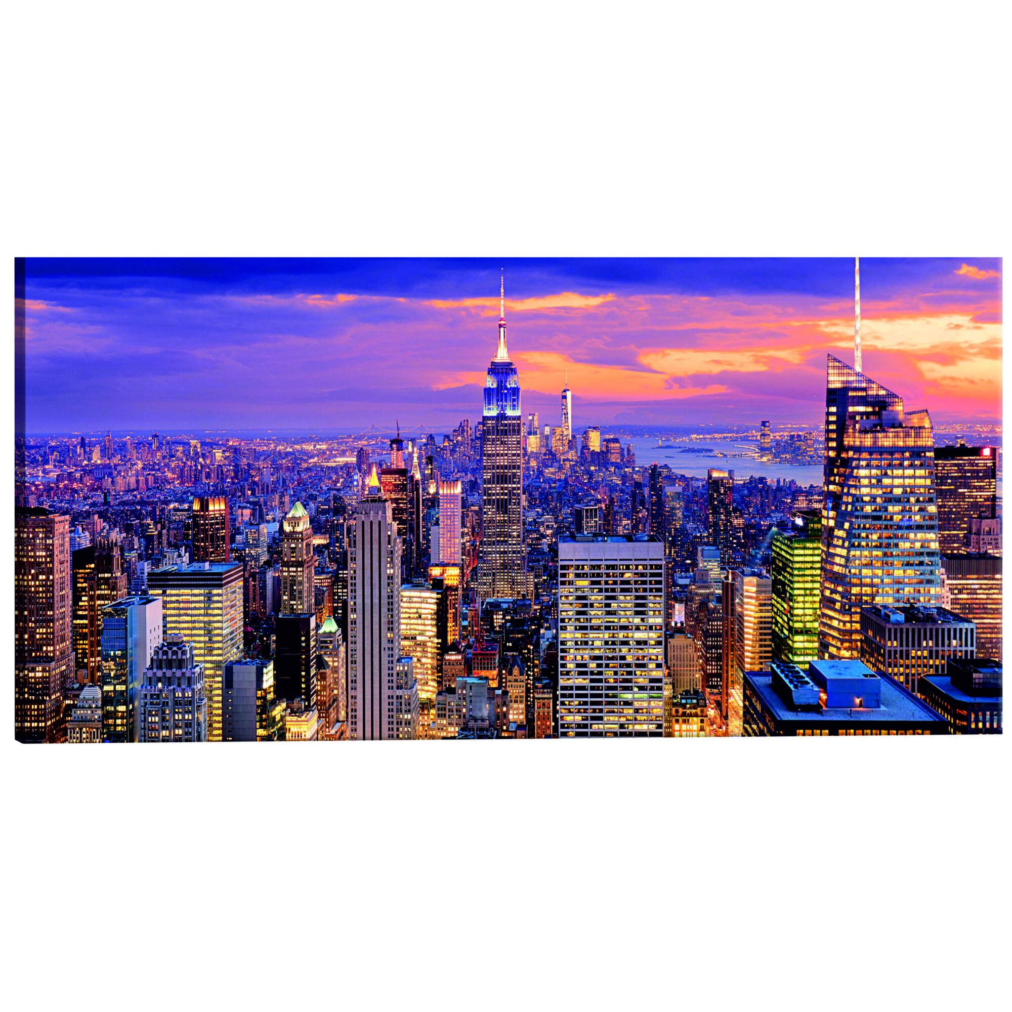 Tablou canvas - Trezirea oraSului - 135 x 45 cm