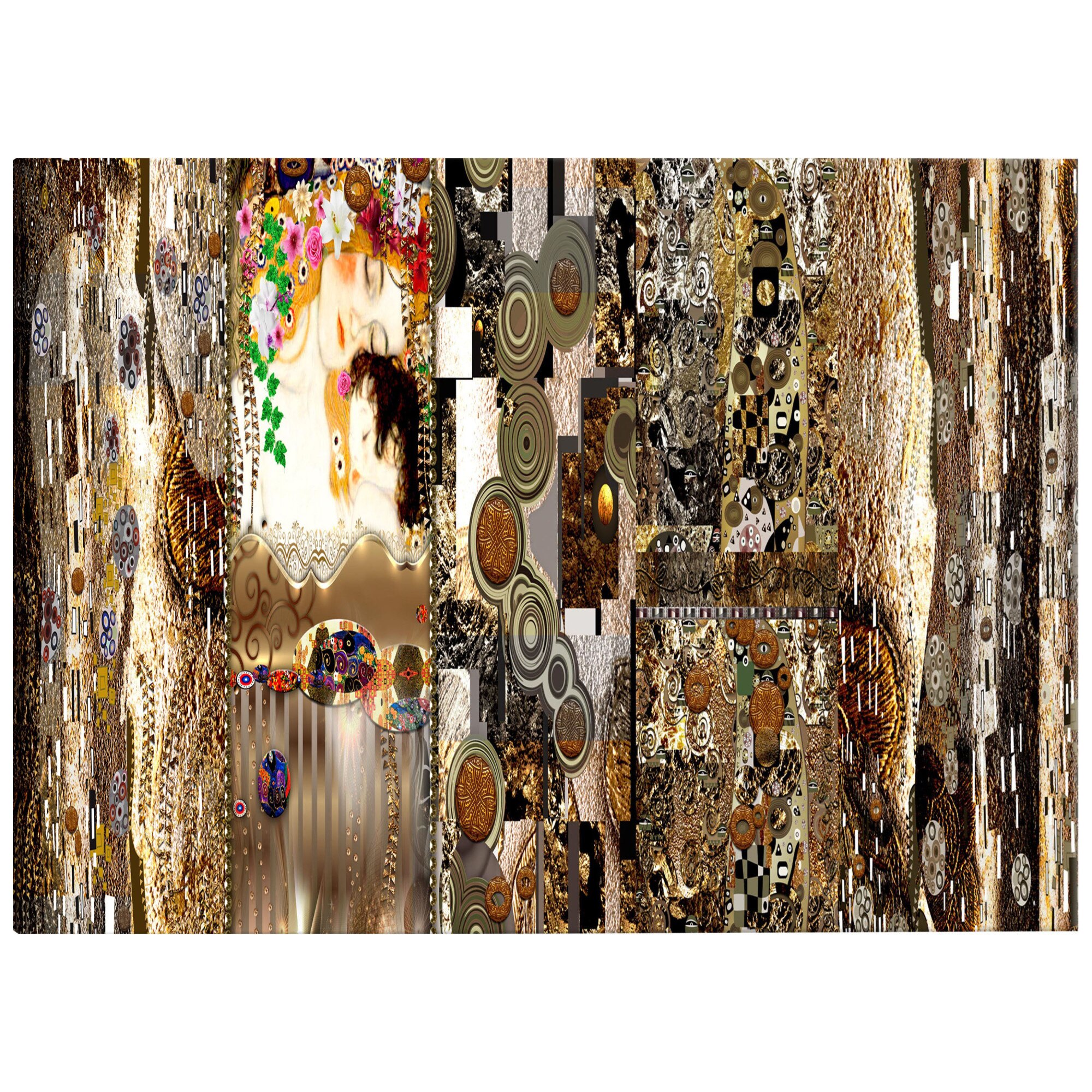 Tablou canvas - Aurul dragostei mamei - 135 x 45 cm