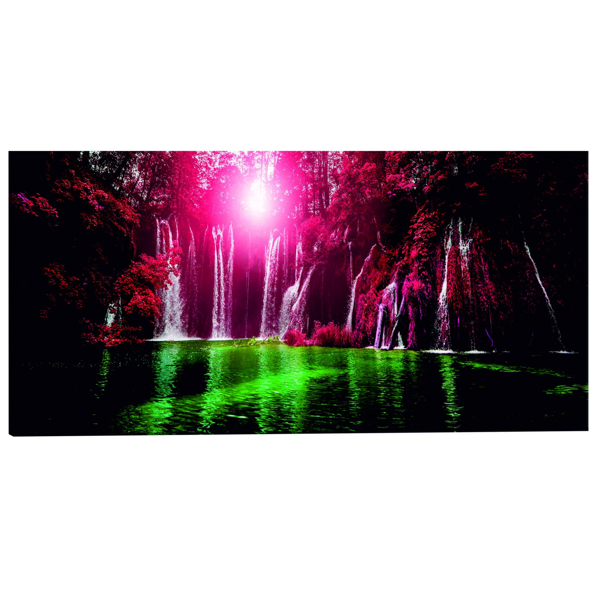 Tablou canvas - Cascade Ruby - 120 x 40 cm