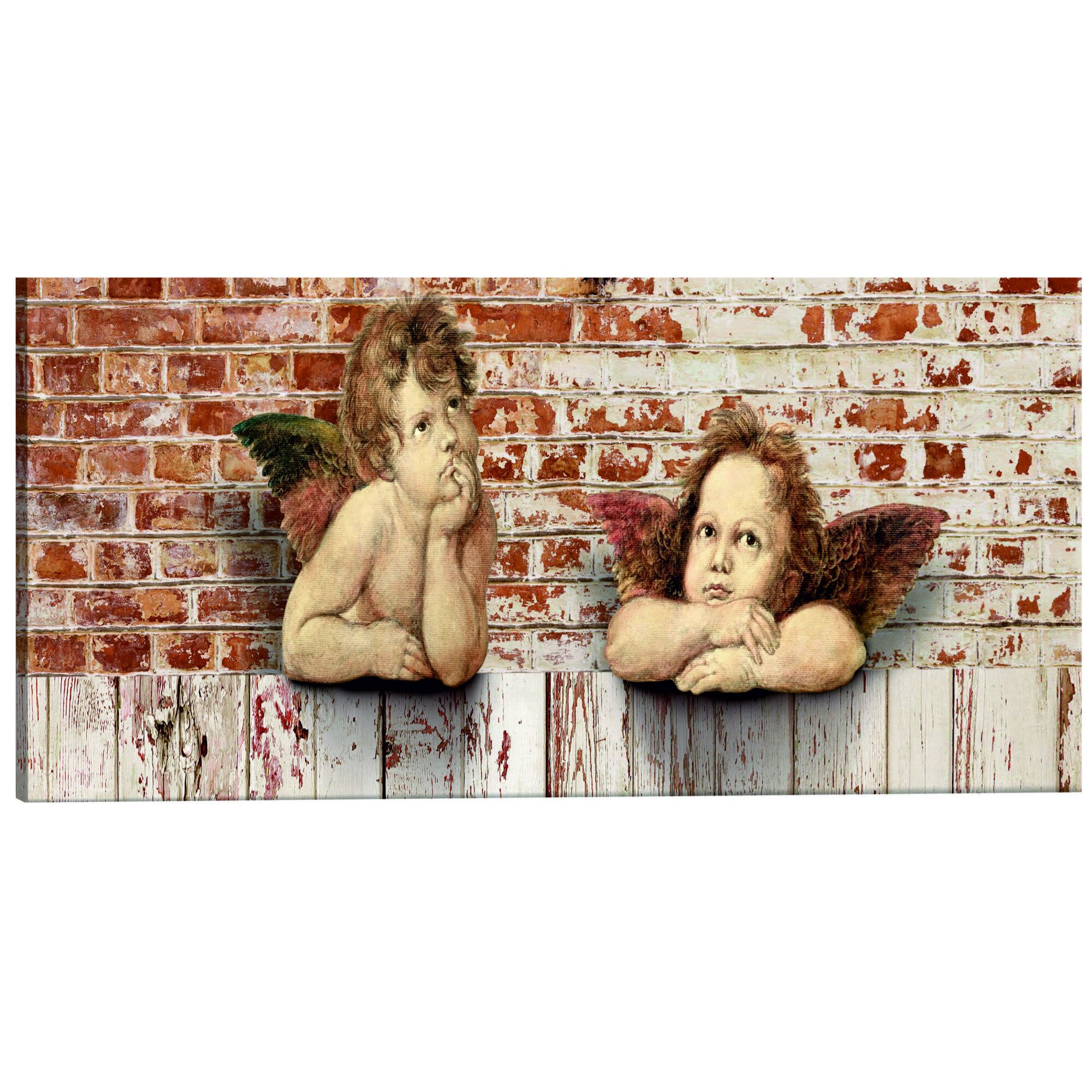 Tablou canvas - Ingeri Relaxare - 120 x 40 cm