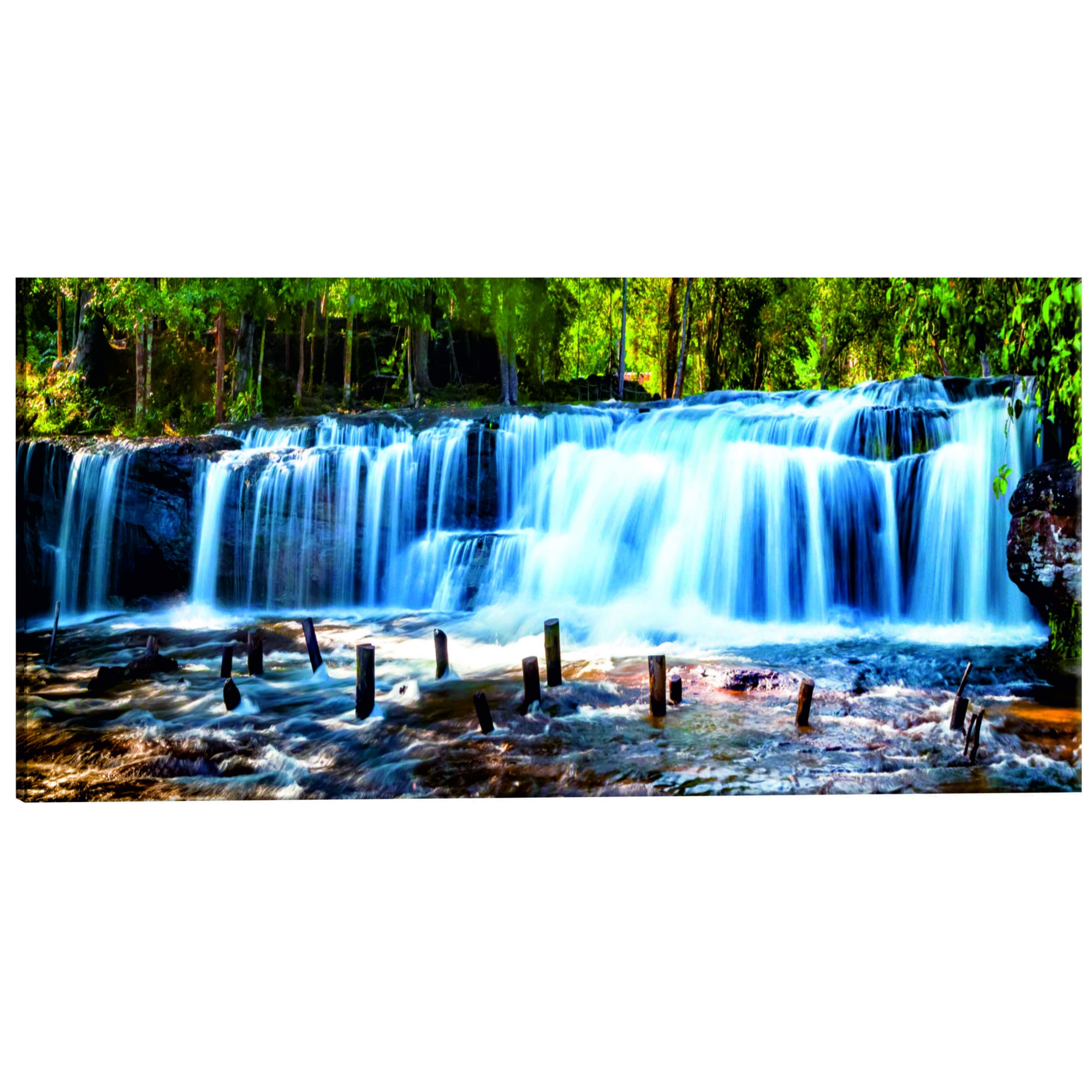 Tablou canvas - Cascada frumoasa - 135 x 45 cm