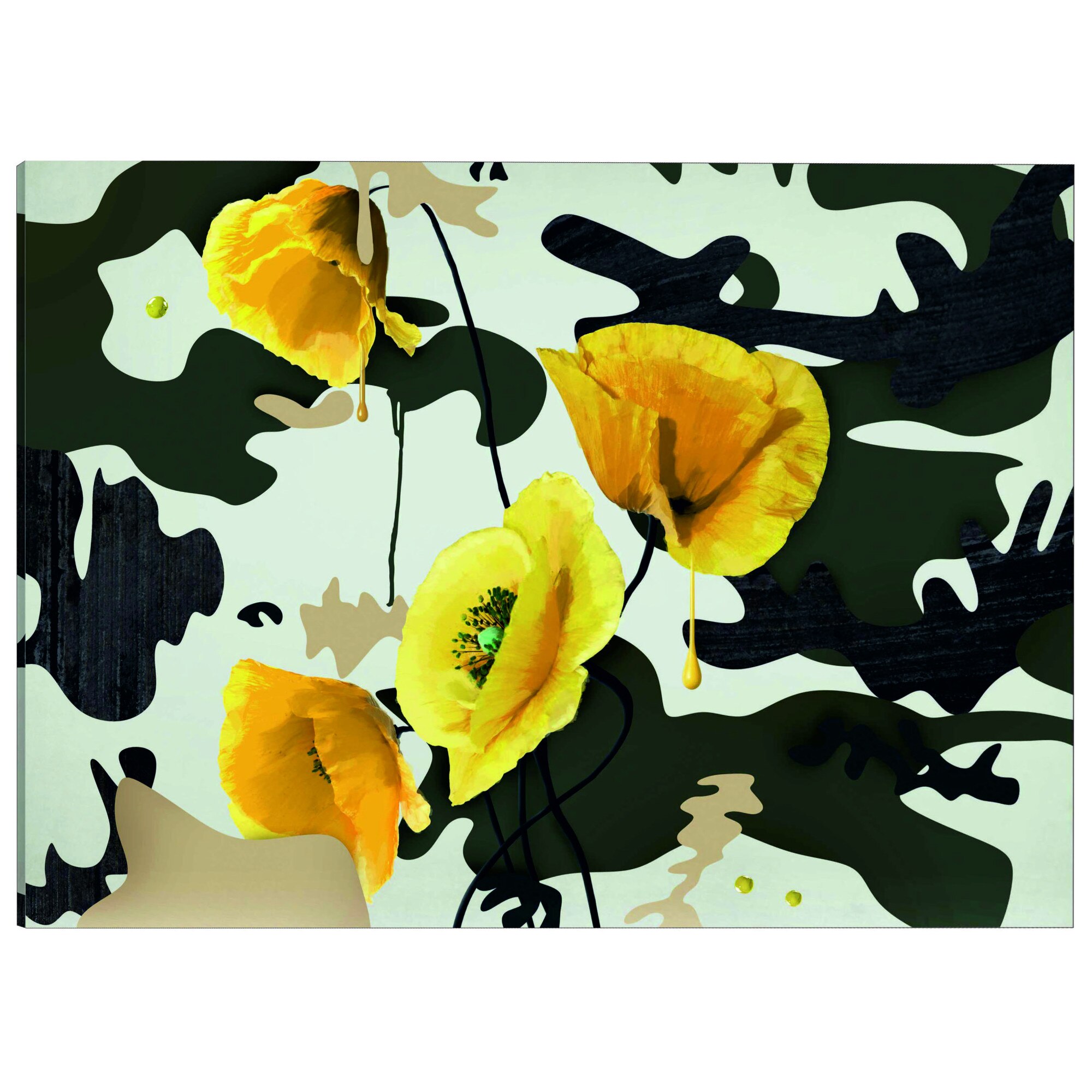 Tablou canvas - Pictat de maci - 60 x 40 cm