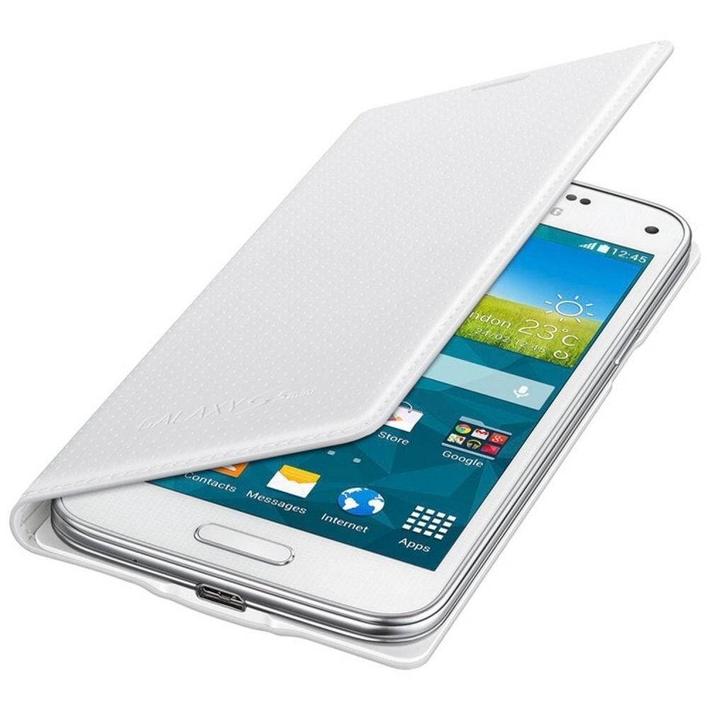 Thursday Duplication caption Husa protectie Samsung Flip Cover pentru Galaxy S5 Mini, Shimmery White -  eMAG.ro