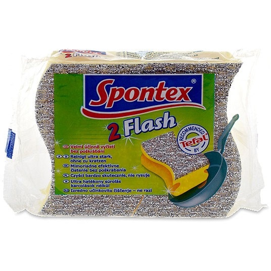 2 Bureti Vase Flash Spontex