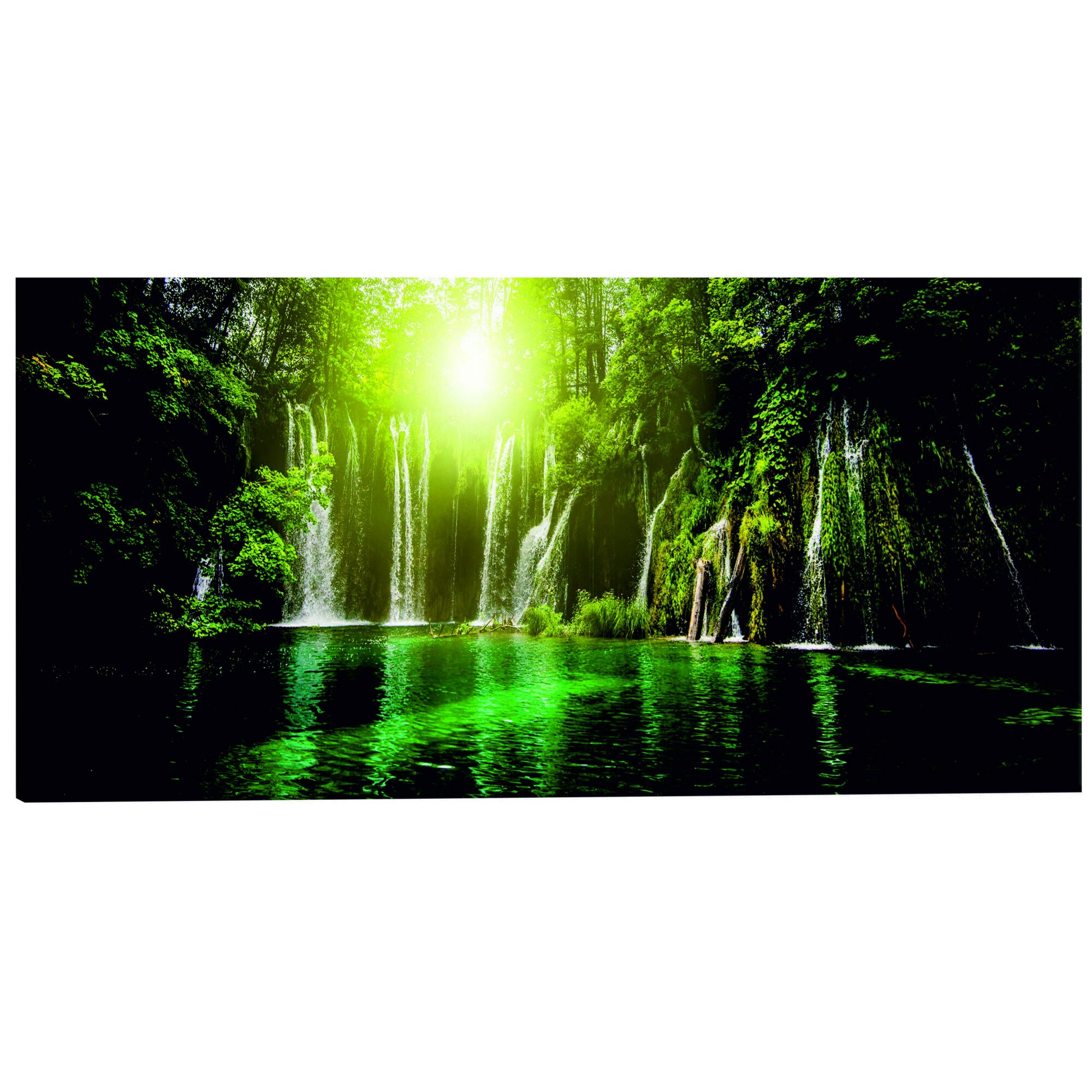 Tablou canvas - Comor de smarald - 120 x 40 cm