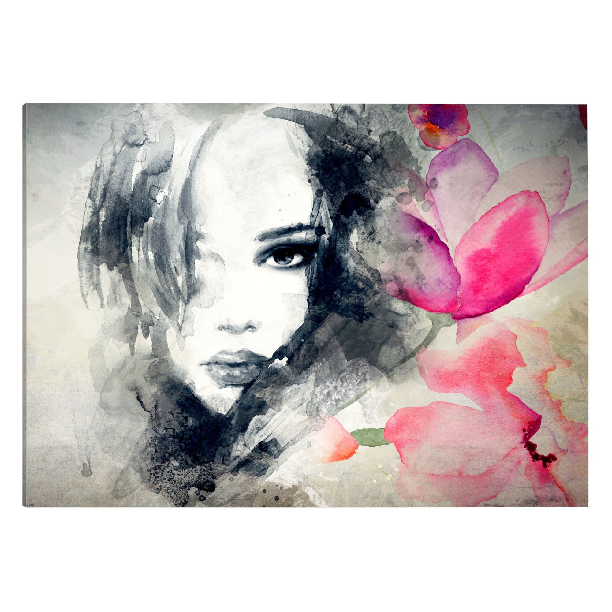 Tablou canvas - Privire misterioasa - 60 x 40 cm