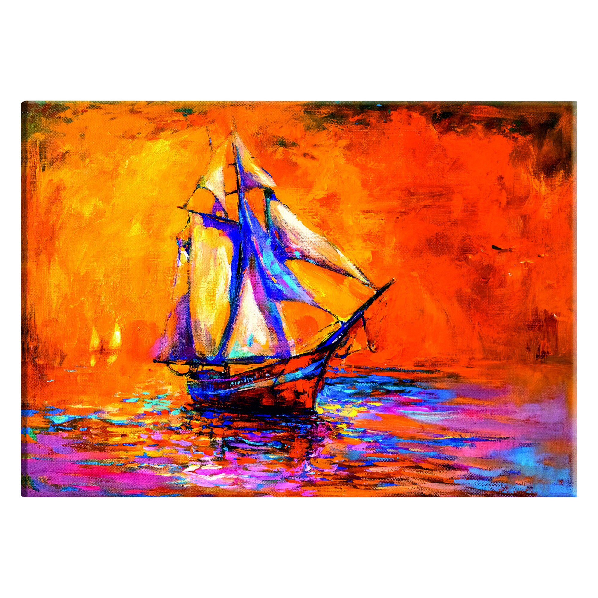 Tablou canvas - Oceanul Soarelui Apus - 60 x 40 cm