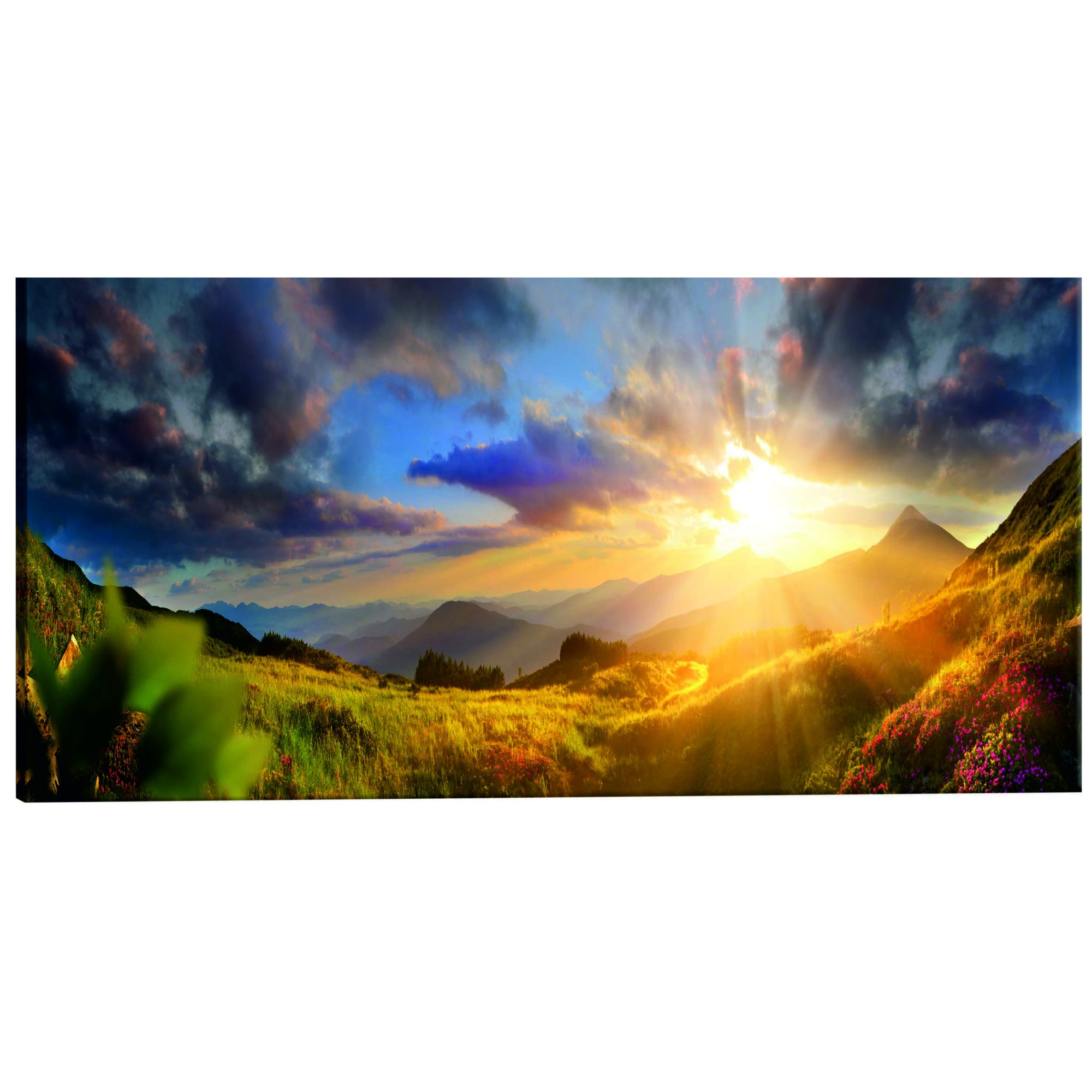 Tablou canvas - Incantarea de dimineata - 135 x 45 cm