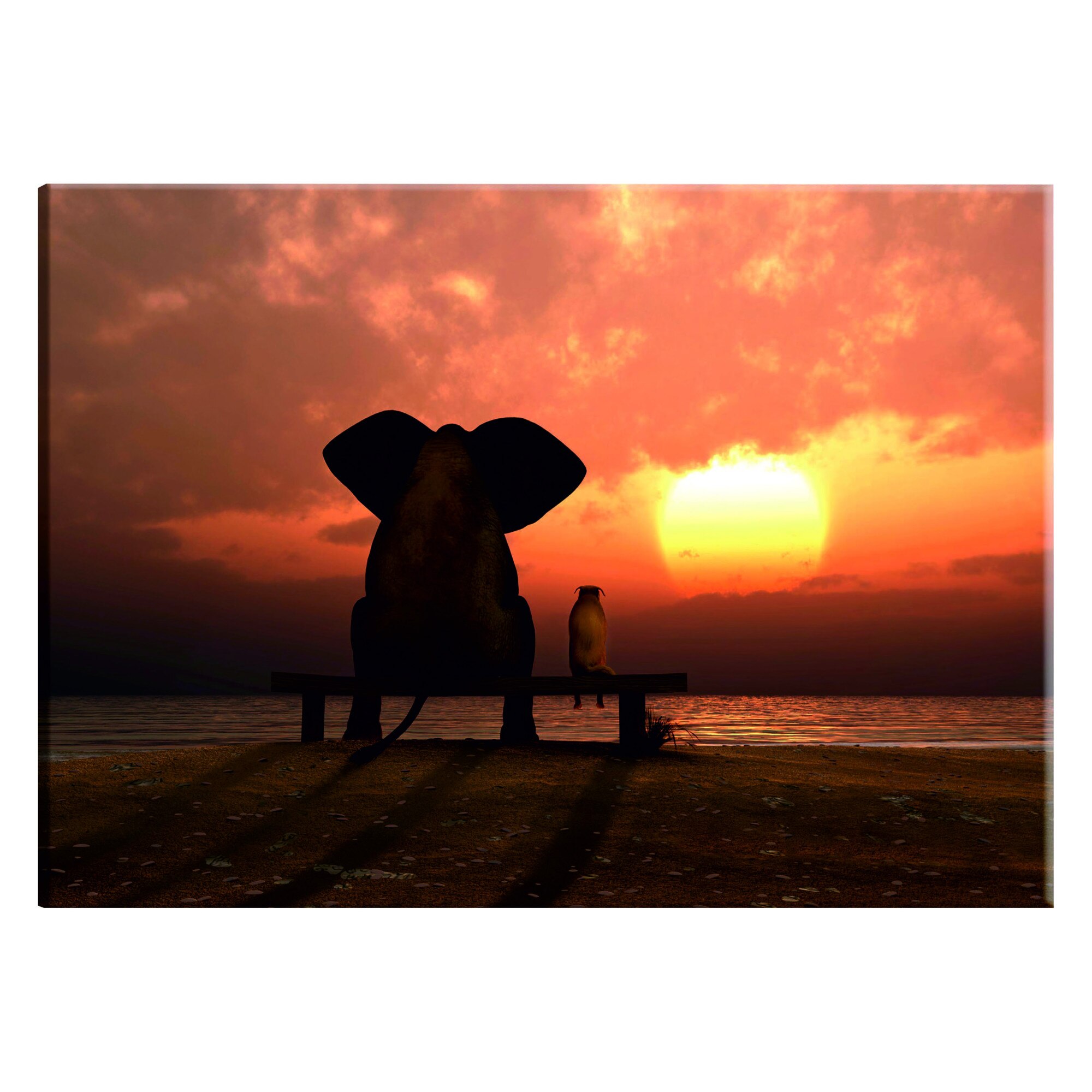 Tablou canvas - Odihna de seara - 60 x 40 cm