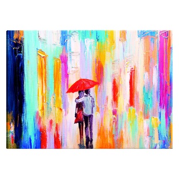 Tablou canvas - Sub umbrela iubirii - 60 x 40 cm Tablou canvas - Sub umbrela iubirii - 60 x 40 cm