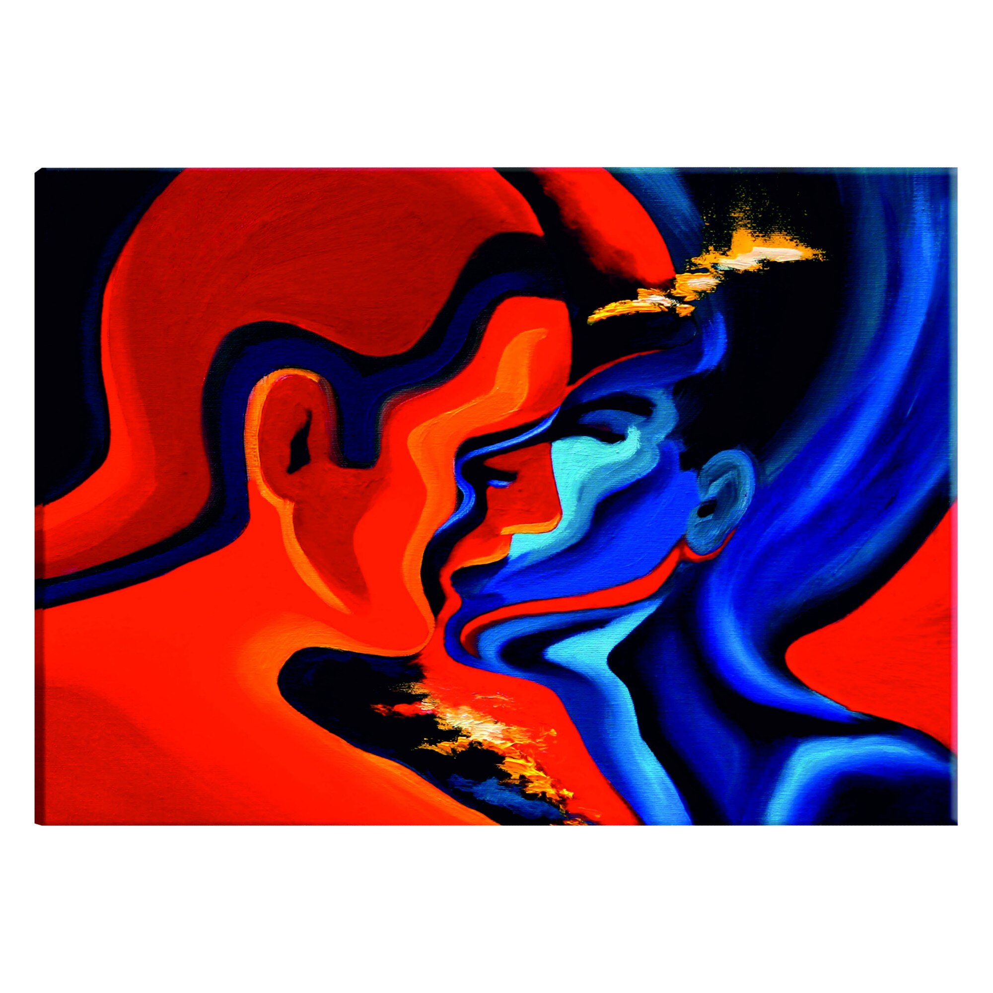 Tablou canvas - Sarutul cosmic - 60 x 40 cm