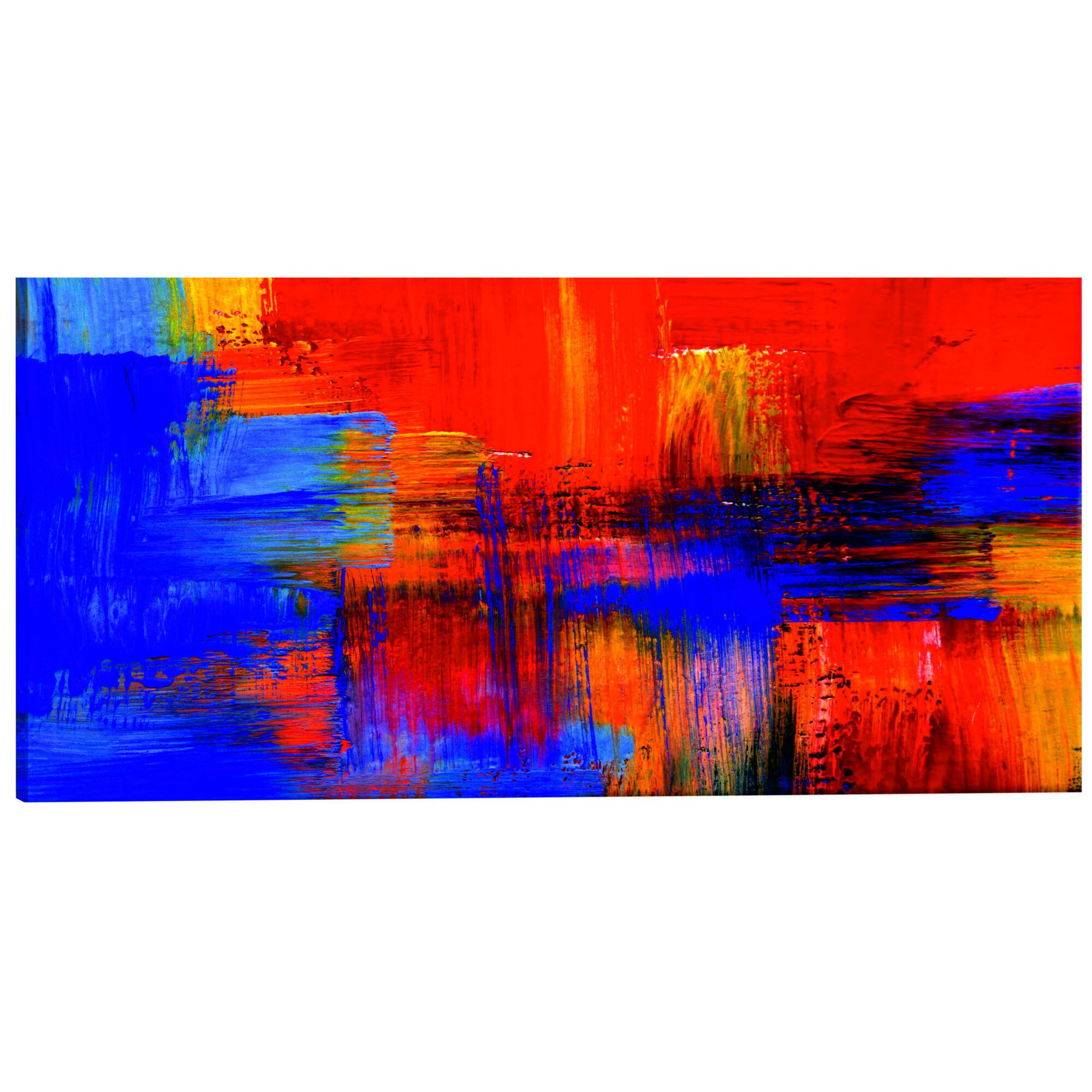 Tablou canvas - Culoarea pasiunii - 135 x 45 cm