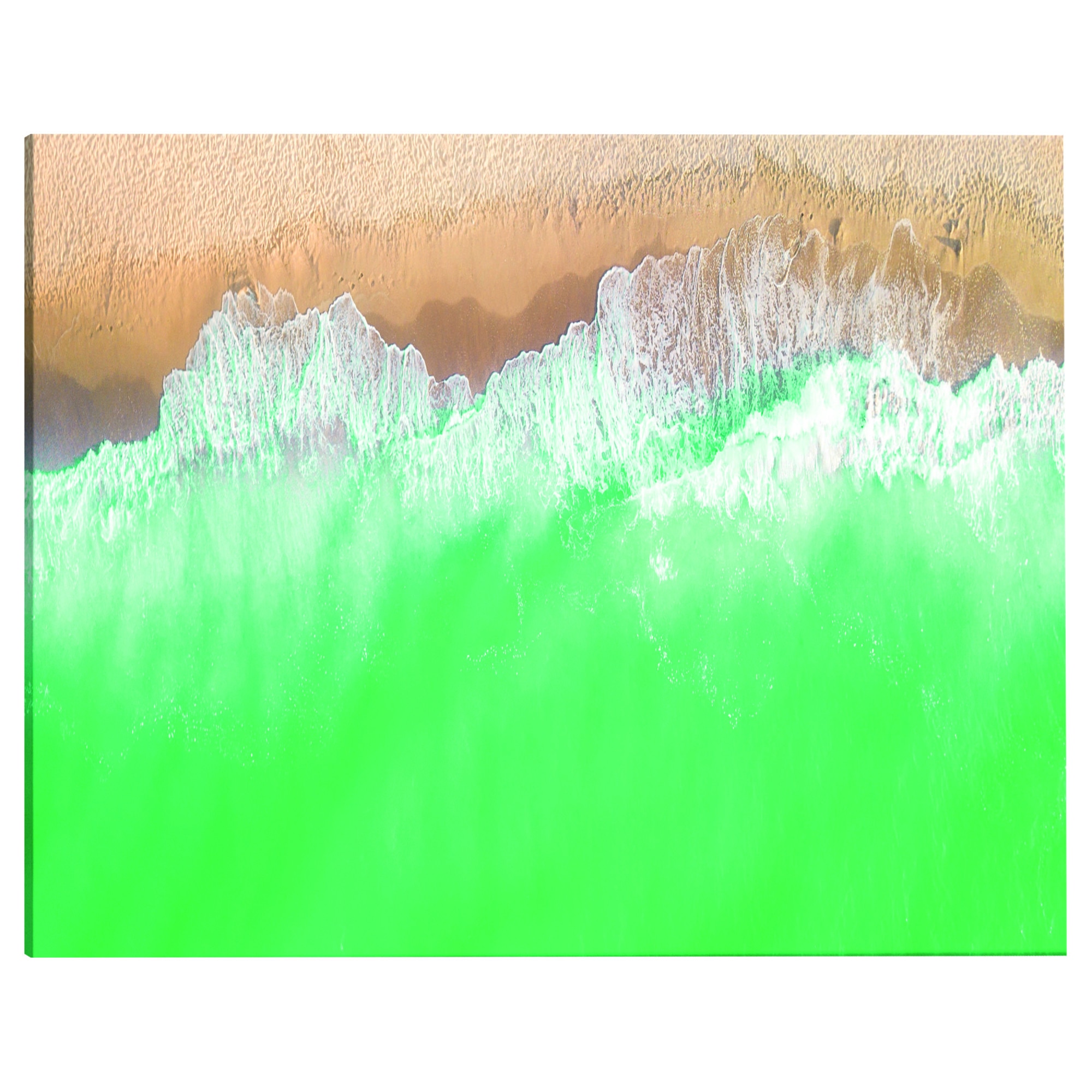 Tablou canvas - Coasta verde Ingust - 150 x 50 cm