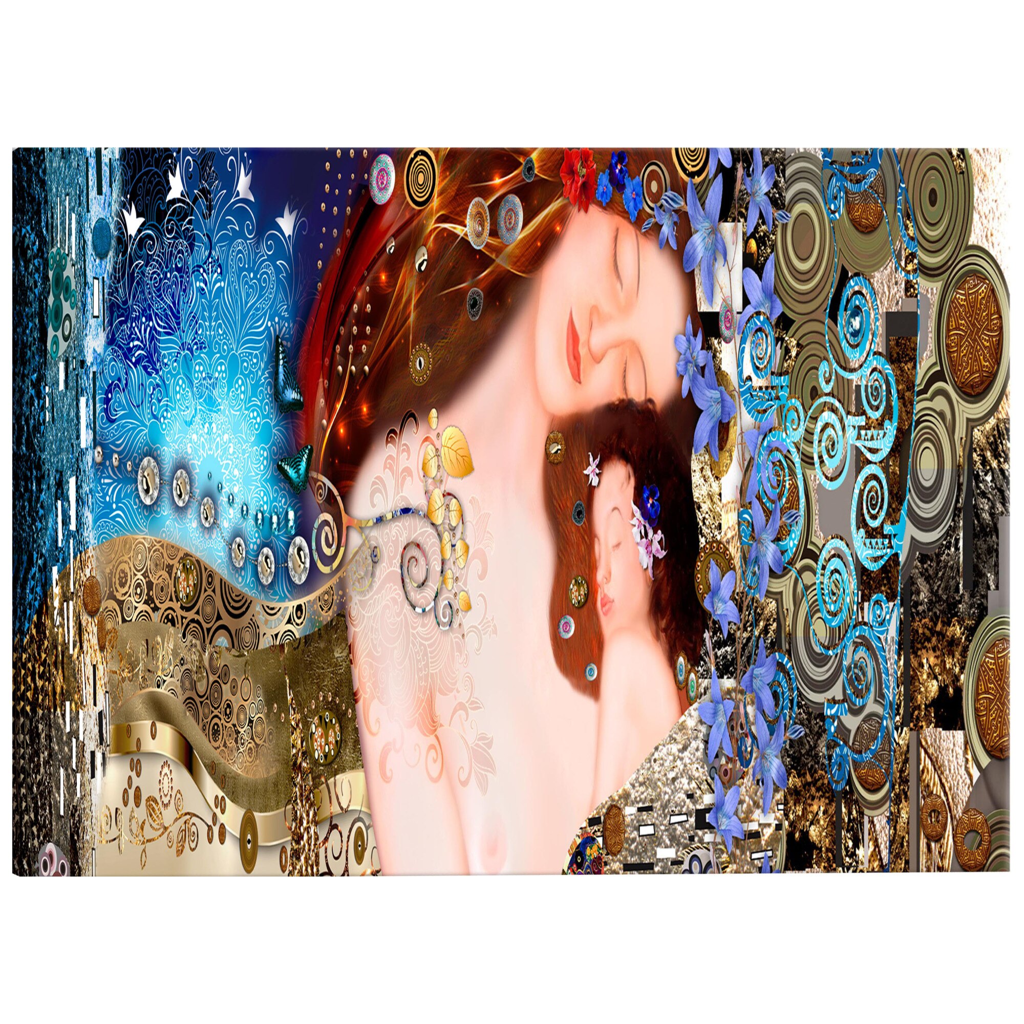 Tablou canvas - ImbratiSarea mamei Inguste - 150 x 50 cm