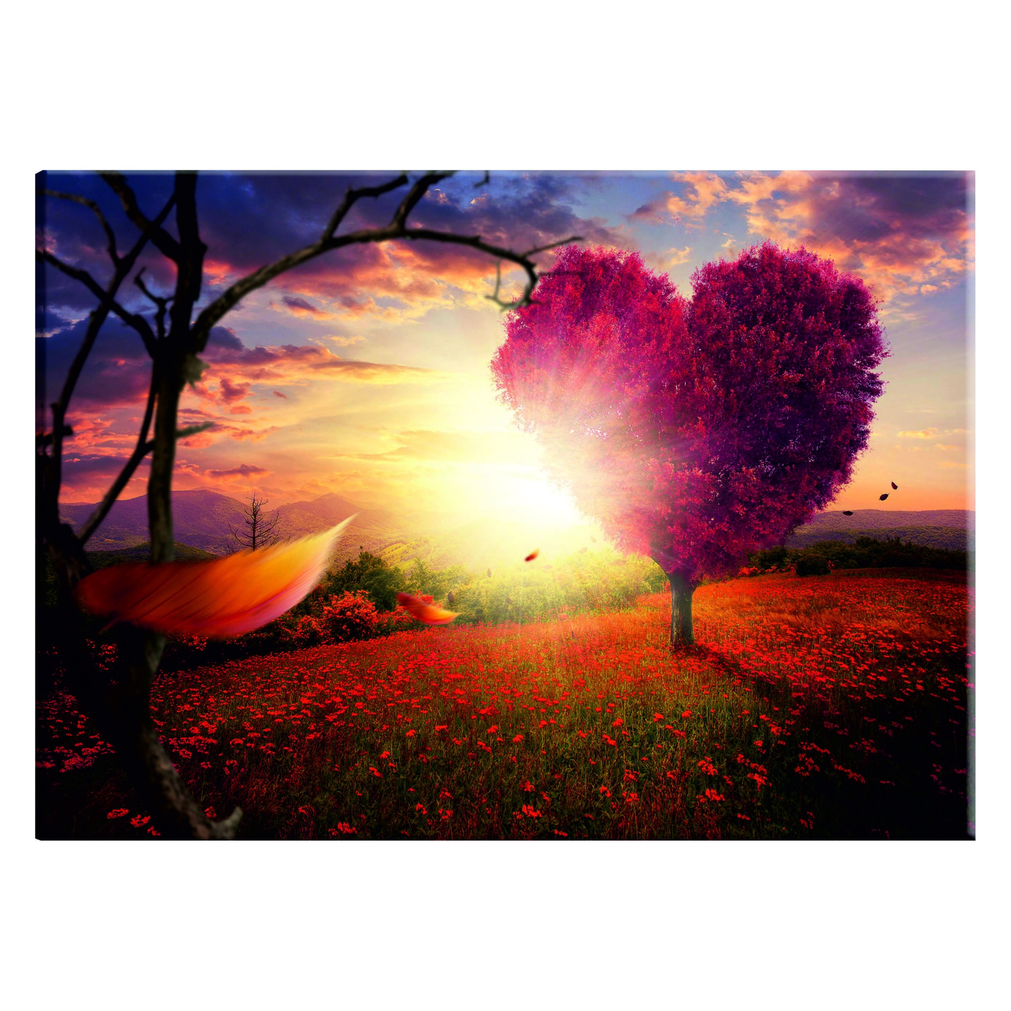 Tablou canvas - tara Iubirii - 60 x 40 cm