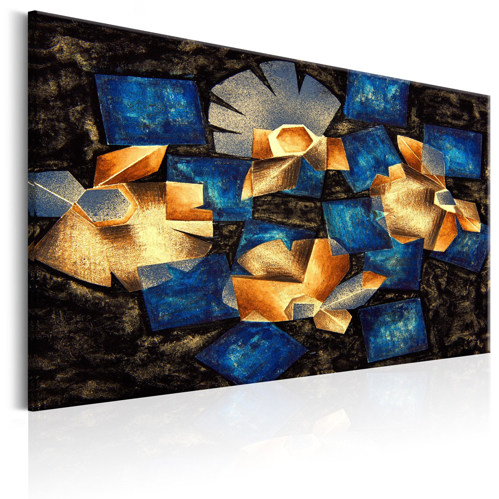 Tablou canvas - Flori geometrice - 60 x 40 cm