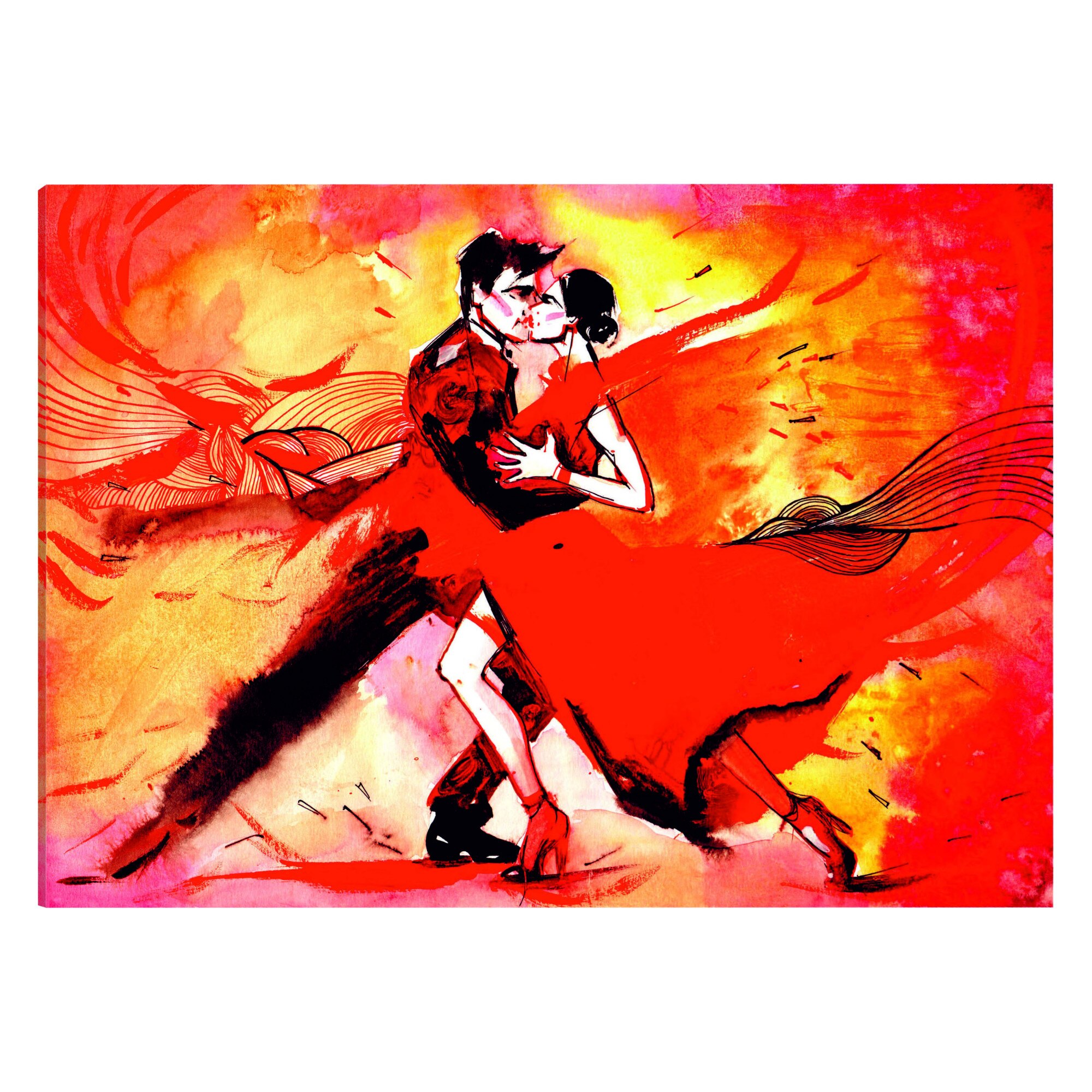 Tablou canvas - Dansul senzual - 60 x 40 cm