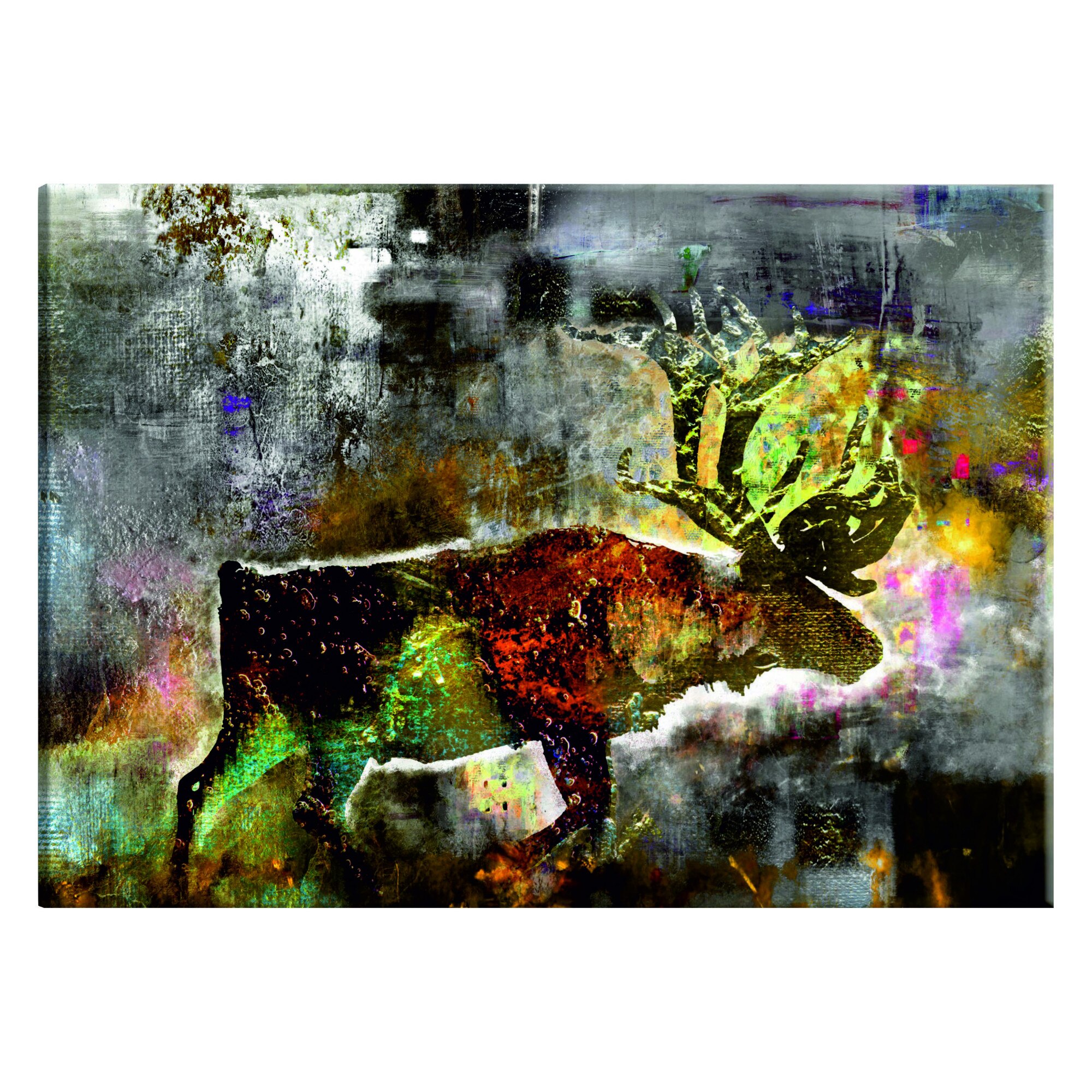 Tablou canvas - Emerald Caribou - 60 x 40 cm