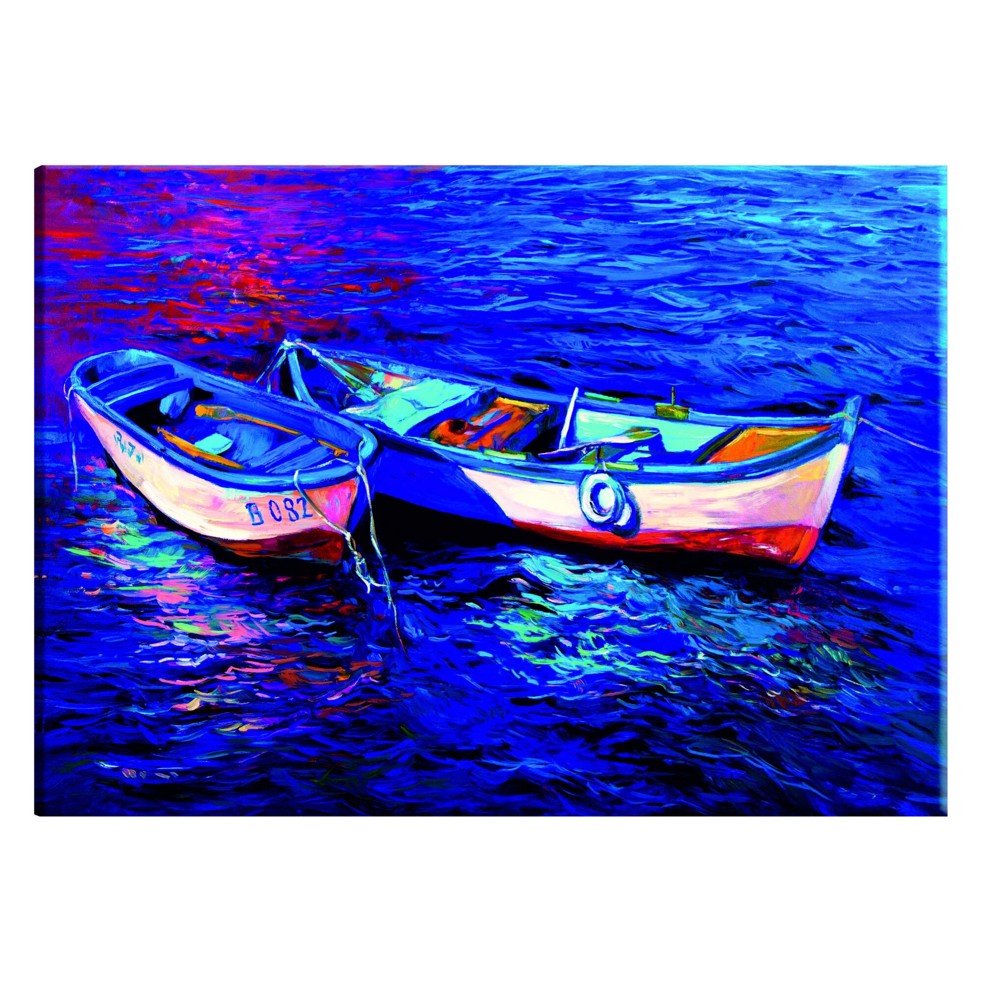Tablou canvas - Barci abandonate - 60 x 40 cm